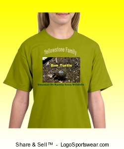 Box Turtle In Yellowstone Family T-Shirt Design Zoom